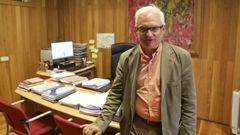El escritor y editor Xos� Manuel Villanueva, en una imagen de archivo