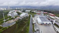Polígono de Os Airíos, en As Pontes.