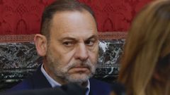 Jos� Luis �balos en el banquillo de los acusados durante el juicio por el caso mascarillas