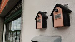 Cajetines para guardar las llaves de viviendas de uso tur�stico, en una imagen de archivo