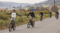 Una de las im�genes de la pen�ltima edici�n de la BTT dos Callos, en el 2024.