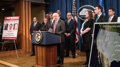 El fiscal general Jeff Sessions explica una operaci�n de la DEA contra el cartel de Jalisco Nueva Generaci�n hace dos a�os