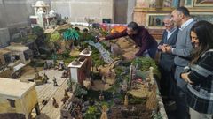 El Beln se encuentra en la iglesia del monasterio de Poio y se puede visitar por las tardes