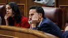 In�s Arrimadas y Edmundo Bal en el Congreso de los Diputados.