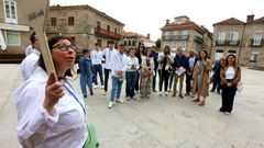 Usuarios de Juan XXIII se convierten en guas tursticos en Pontevedra