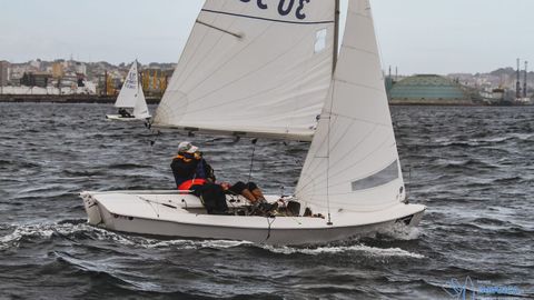 Prueba del Grand Prix de Vela en Ferrol.
