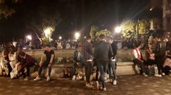 Una noche de botell�n en M�ndez N��ez, en im�genes