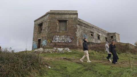 Edificio principal de Monteventoso, actualmente en ruinas, en una foto de archivo.