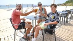 Javier, C�line e Iker