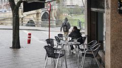 Terrazas en la capital ourensana