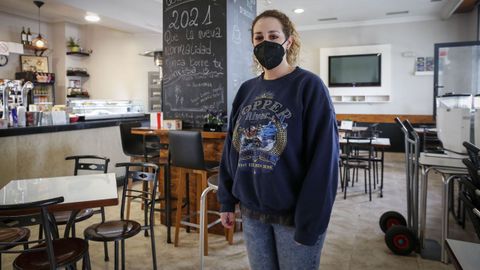 Yaiza Outeiri�o, del Agadir de A Ponte, destaca que la gente apuesta por el exterior