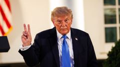 Trump, este martes, en la Casa Blanca.