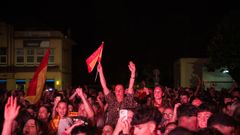 Barbanza vibr� con la final del Mundial y festej� la victoria de Espa�a