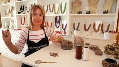 Montse Betanzos, colareira no Grove