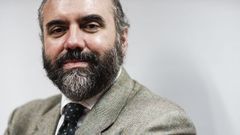 David Mart�nez, presidente de la asociaci�n de aut�nomos de Ourense