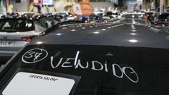 En los dos fines de semana del Saln del Automvil se vendieron ms de doscientos coches