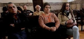 Los padres de la v�ctima, en la vista de apelaci�n.