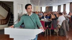 El candidato del PP, Jos� Manuel Rey Varela. 