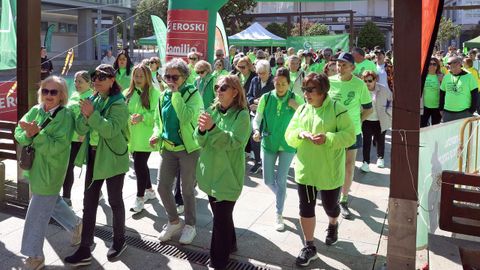 ANDAINA SOLIDARIA CONTRA EL CANCER ORGANIZADA POR LA ASOCIACION DE RIBEIRA