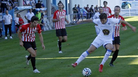 Partido entre el Boiro y el Atlético Arteixo 2021
