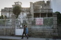 Los propietarios colgaron el martes por la tarde el cartel de �se vende� en la propiedad. 