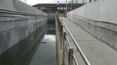 El agua llena ya no solo el t�nel, sino tambi�n la primera mitad de la rampa de acceso