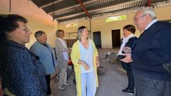 La diputada provincial Cristina Capel�n visit� las instalaciones del teleclub de Bu�o.