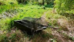 En este batuxo fue sorprendido el pescador furtivo