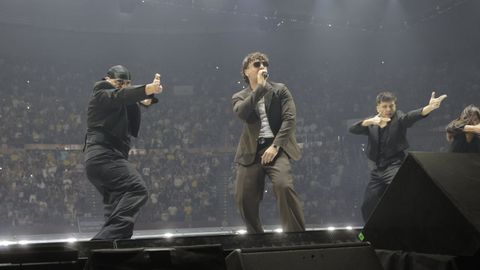 Quevedo en su primer concierto en el Coliseum de A Corua
