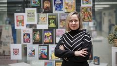 Melca en la Biblioteca P�blica N�s de Ourense