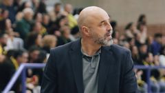 Lino durante el partido disputado en Murcia. 