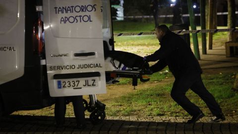 Crimen en el parque de Santa Margarita de A Coru�a