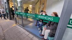Entrada del servicio de urgencias del Hospital Montecelo, en una imagen de archivo