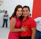 Jos� Luis Abarca, alcalde de Iguala, con su mujer. 