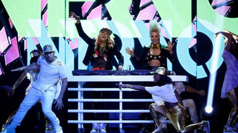 Nervo en una actuacin en Las Vegas 