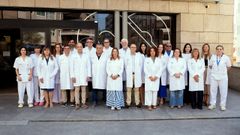 El equipo de cardiolog�a del hospital privado vigu�s
