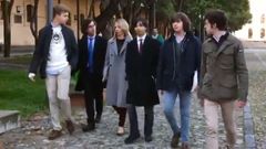 Cayetana �lvarez de Toledo y los estudiantes