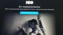 La web de HBO, ca�da