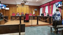 La mujer reconoci� los hechos que se le imputaban ante los magistrados de la Audiencia Provincial de Ourense