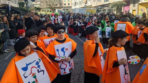 Desfile de los escolares de Barbads
