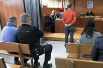 Foto de archivo de los acusados en el banquillo durante la celebraci�n del juicio. 