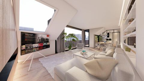 Infograf�a de uno de los pisos que se levantar�n en la calle Virxe do Cami�o de Pontevedra