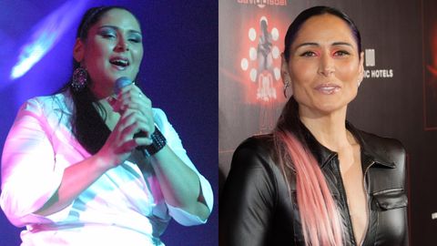 Desde Operacin Triunfo la cantante ha variado su apariencia.