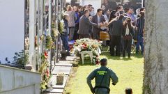 Las im�genes de los incidentes en el cementerio de Carballo