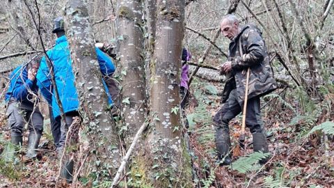 Rastreo de la mujer desaparecida en Cangas del Narcea