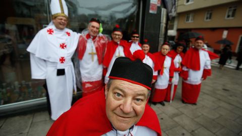 Fiesta choqueira en A Coru�a. 