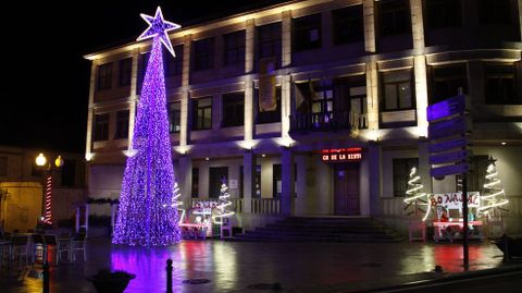 Iluminacin navidea en A Ra de Valdeorras