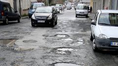 Molestos baches y viales menos seguros