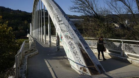 La pasarela de Outariz, en una imagen de archivo.