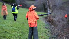 Los enfrentamientos entre animalistas y cazadores se sucedieron hace semanas durante el Campeonato Galego de Caza do Raposo